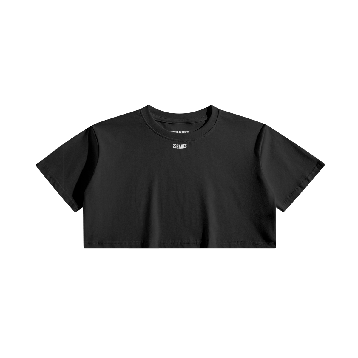 200G CROP TEE | "SMALL CIRCLE" (Black)