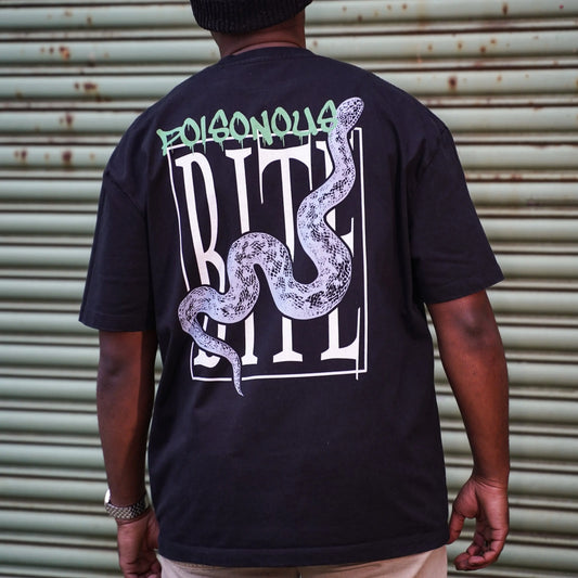 Oversized TEE | "Poisonous Bite" 2SHADES